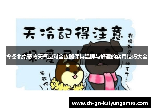 今冬北京寒冷天气应对全攻略保持温暖与舒适的实用技巧大全